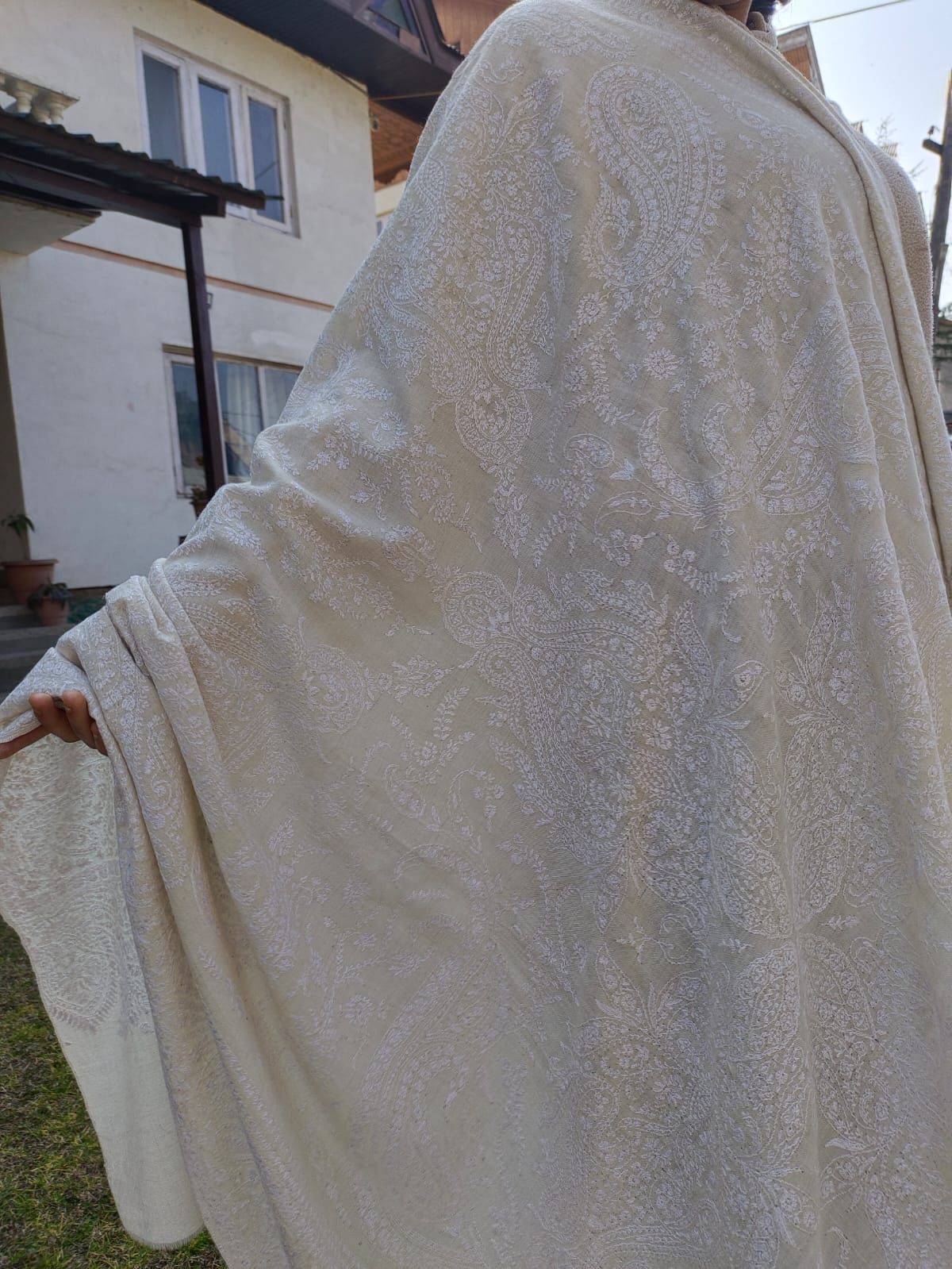 White on White Jamawar