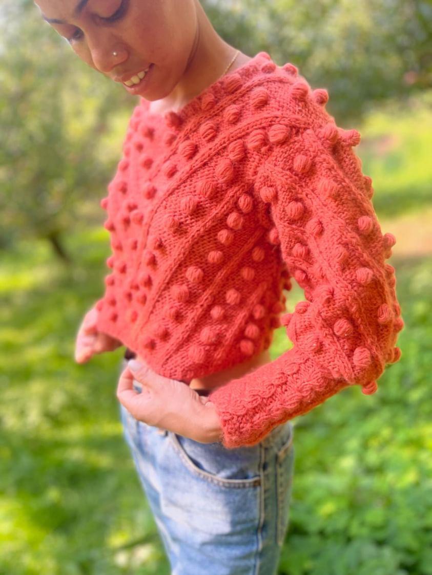 Pom Pom Sweater