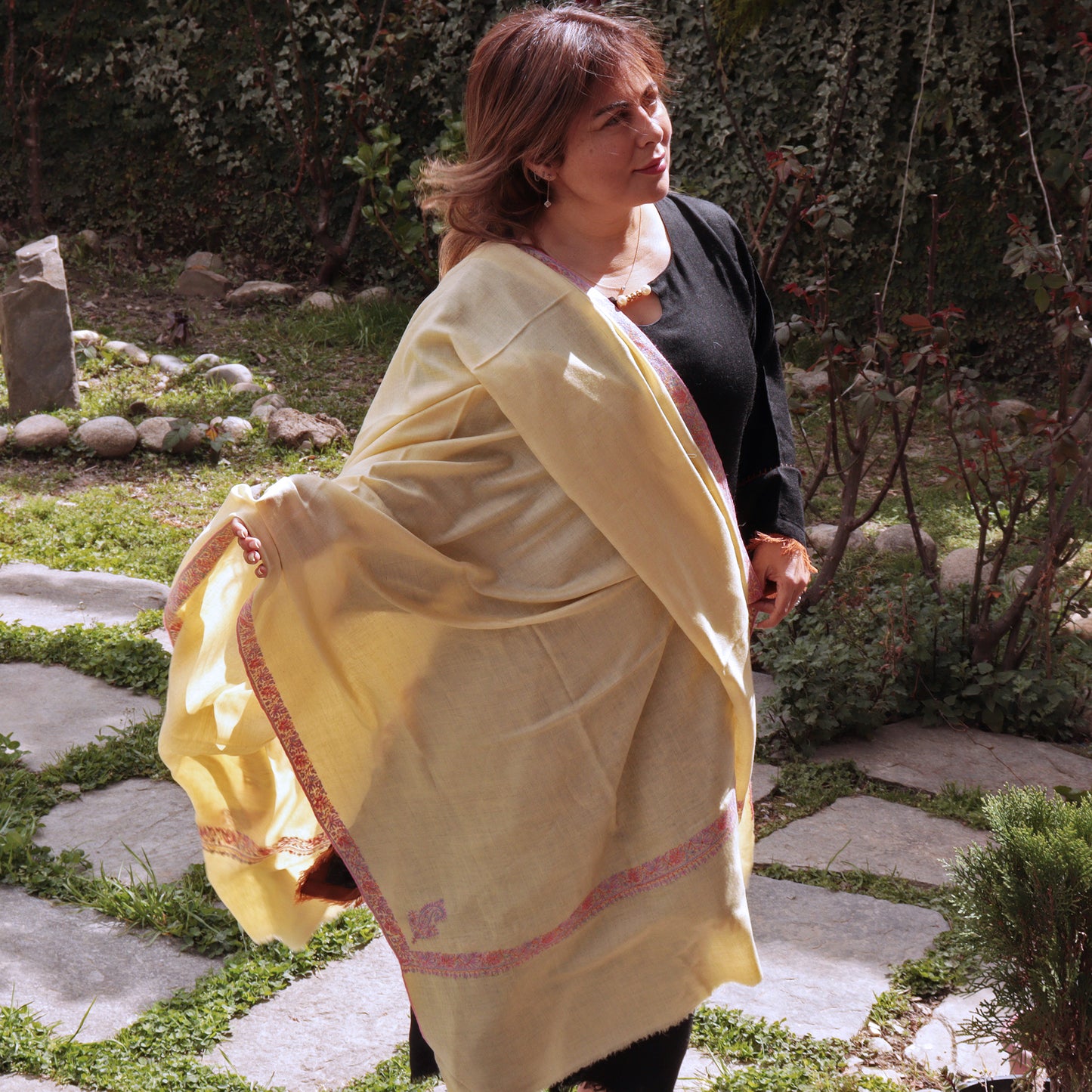 Pashmina Lime