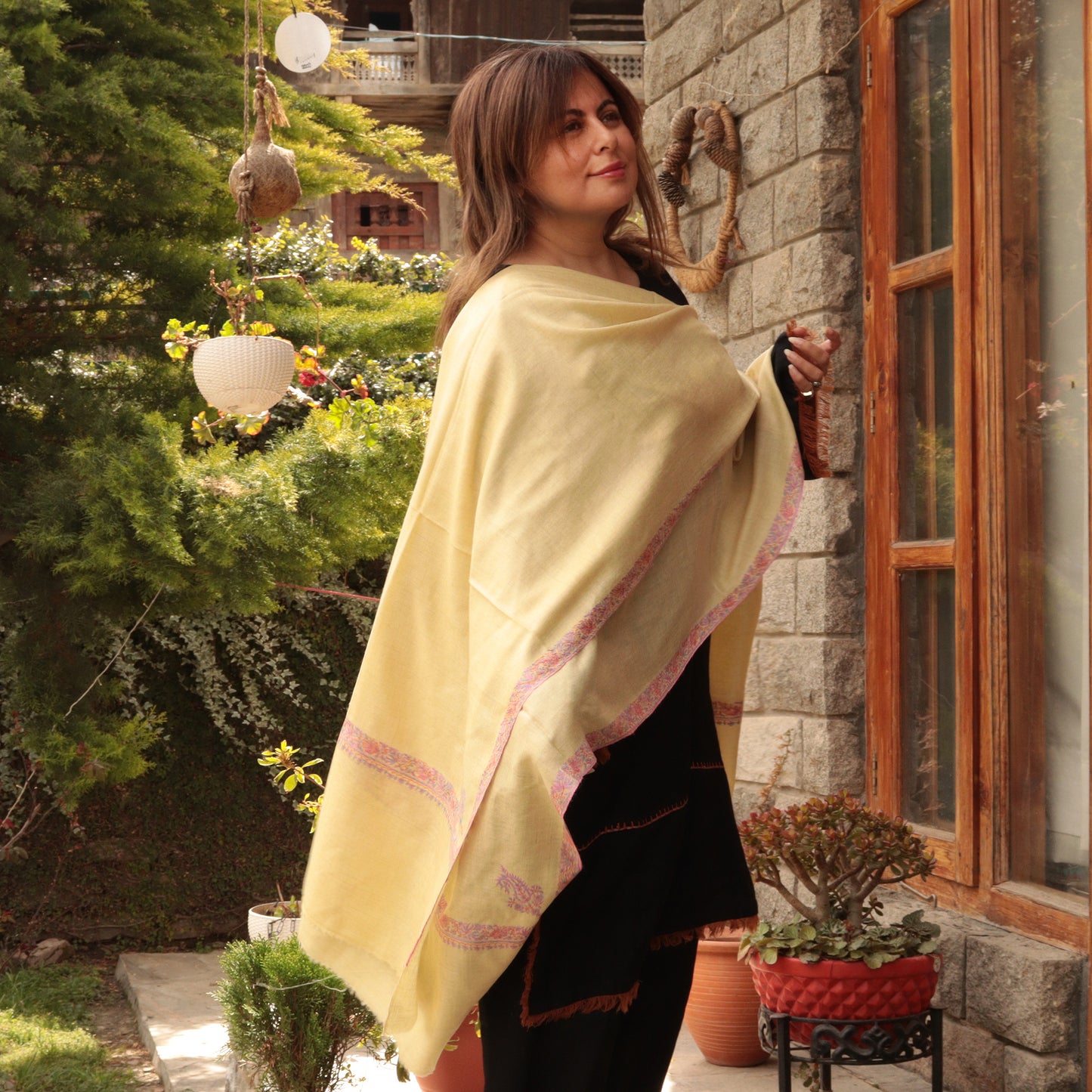 Pashmina Lime