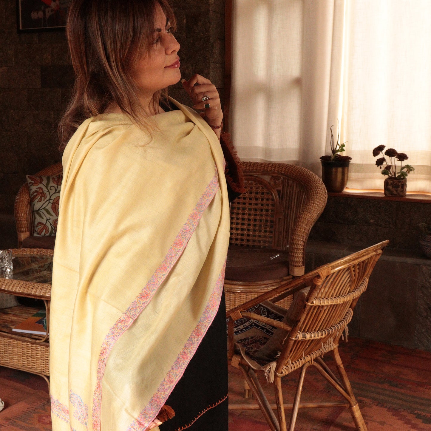 Pashmina Lime