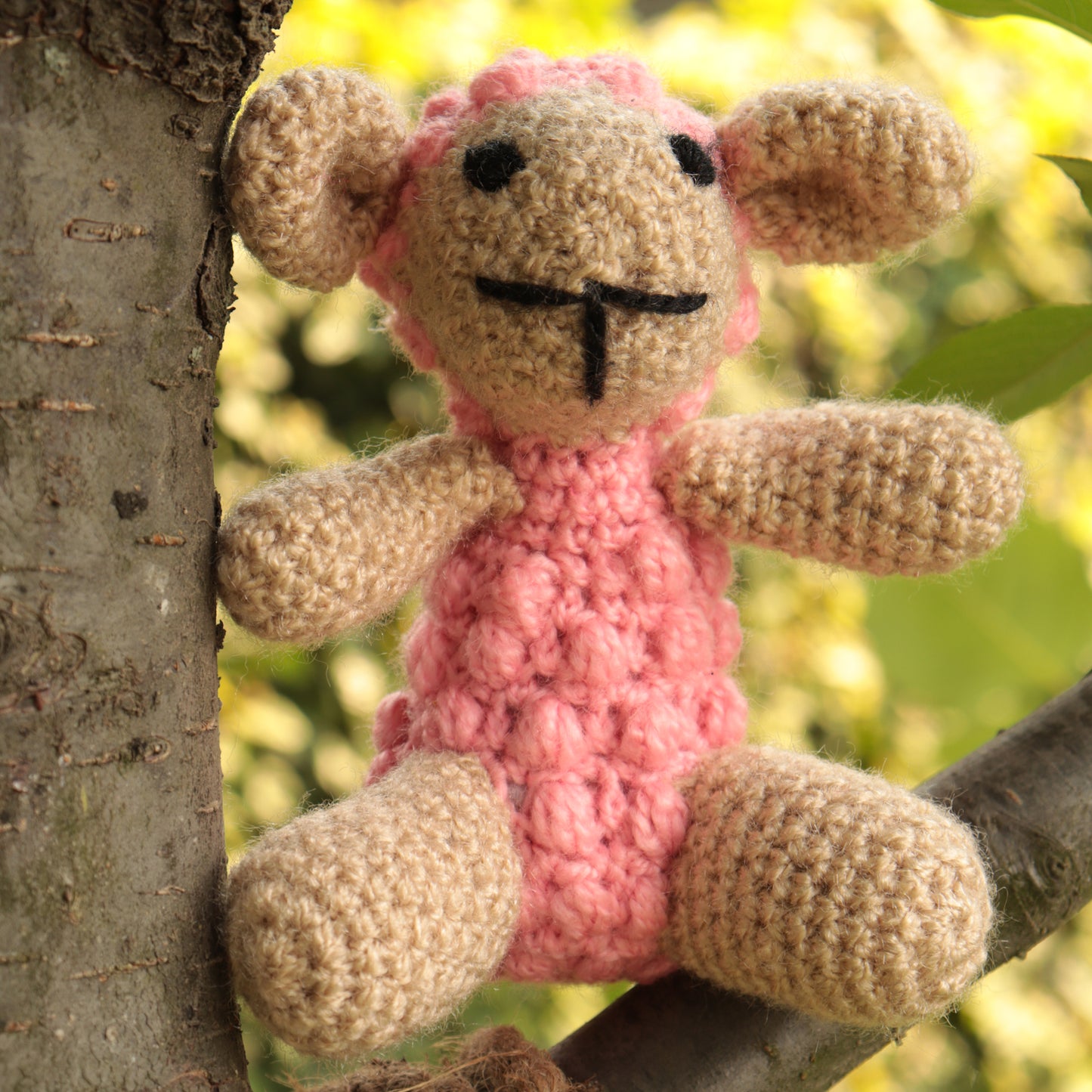 Crochet Pink Sheep