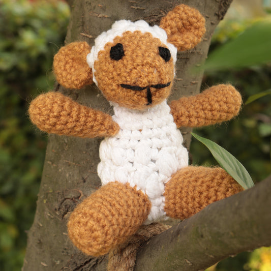 Crochet Brown Sheep